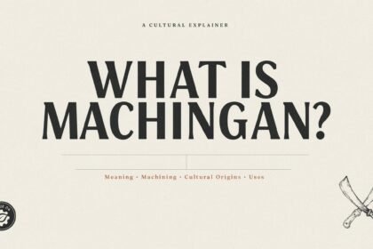 What Is Machingan? Meaning, Machining, Cultural Origins and Uses